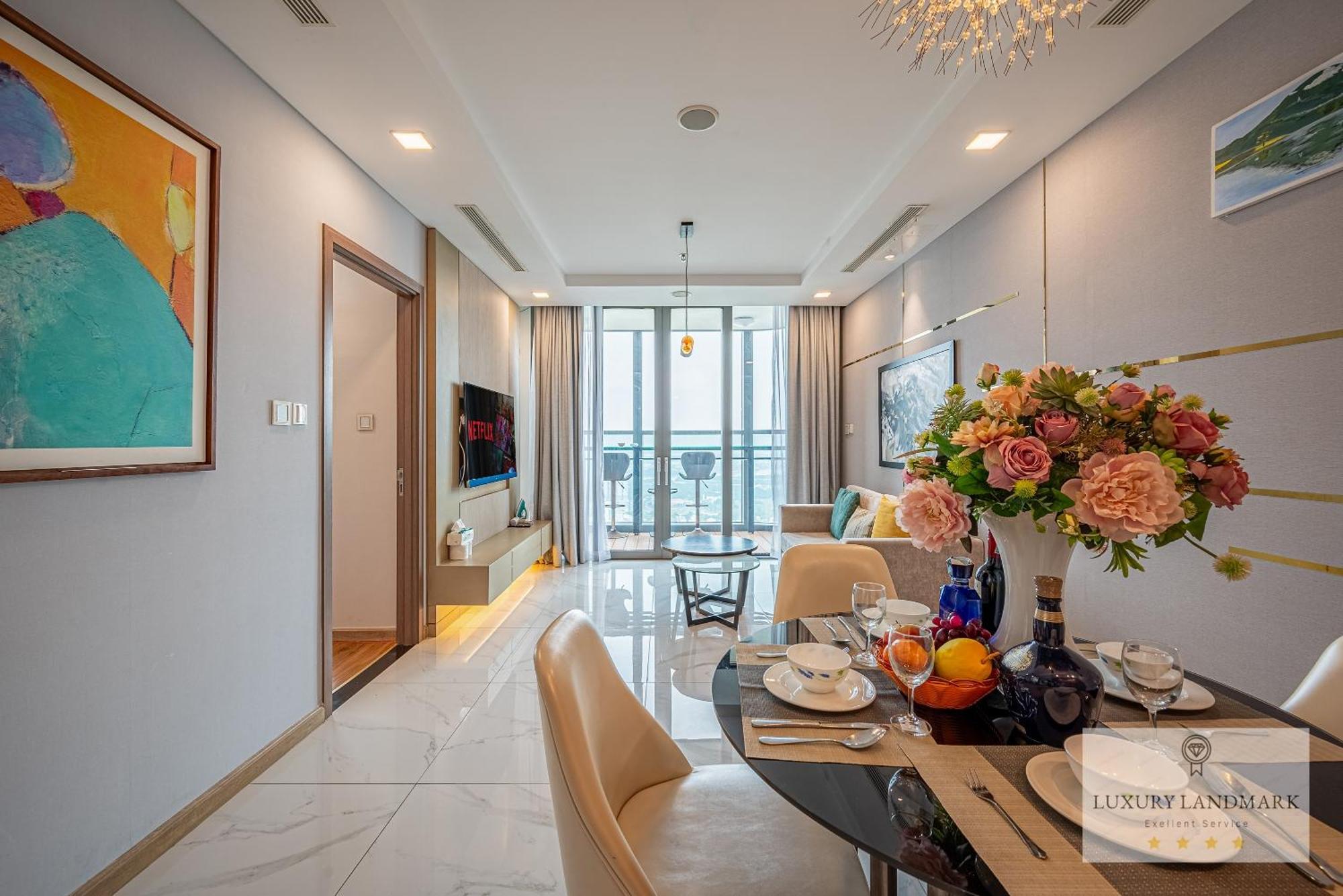 הו צ'י מין סיטי The Signature Landmark 81 - Vinhomes Central Binh Thanh מראה חיצוני תמונה